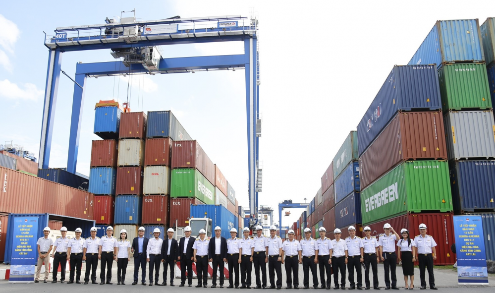 12臺GENMA品牌輪胎吊成功交付丨獲越南當?shù)孛襟w廣泛關(guān)注(圖3)