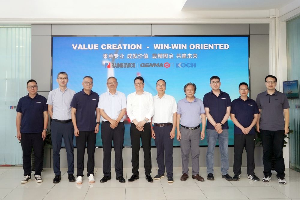 ABB電氣傳動(dòng)到訪GENMA制造基地子公司潤(rùn)邦重機(jī)(圖1)