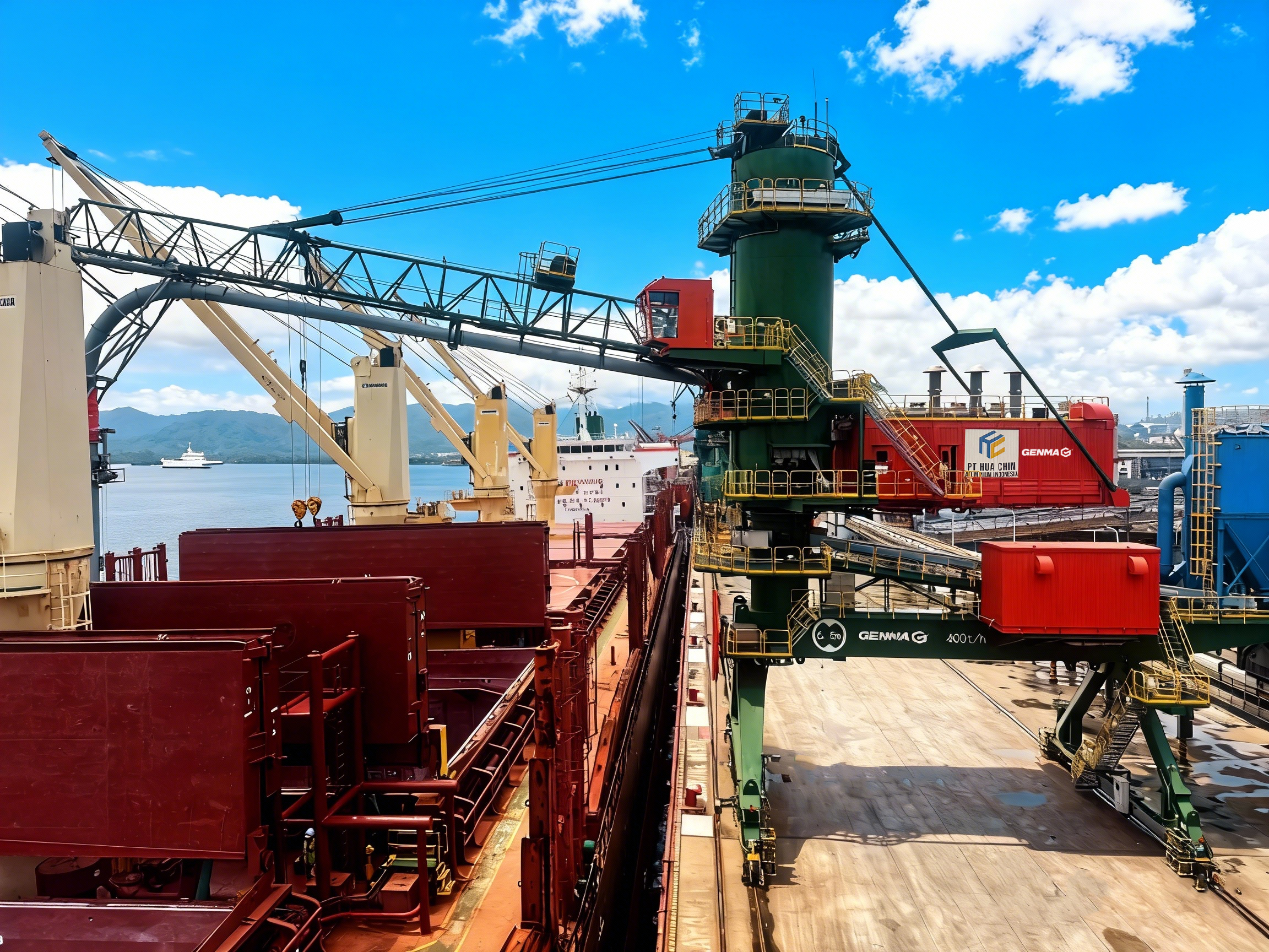 “GENMA給力！”客戶錦旗詮釋GENMA氣力卸船機六個“真本事”(圖2)