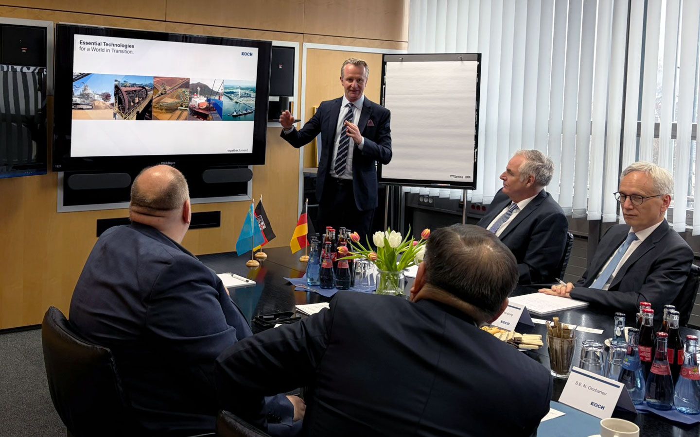 哈薩克斯坦大使訪問德國(guó)KOCH公司，共商可持續(xù)原材料合作新路徑(圖2)
